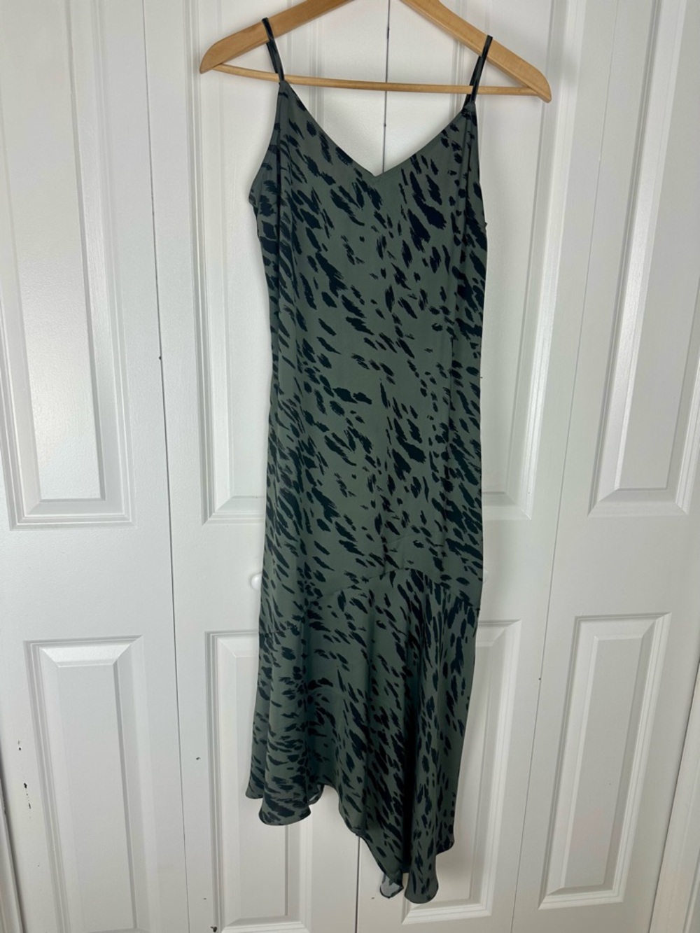 AQUA Asymmetrical Slip Dress